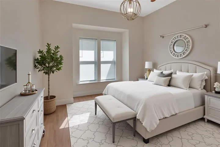 VIRTUALLY STAGED DOWN BEDROOM #2