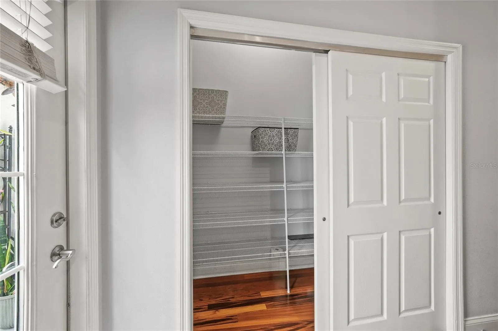 Spacious Walk-In Pantry
