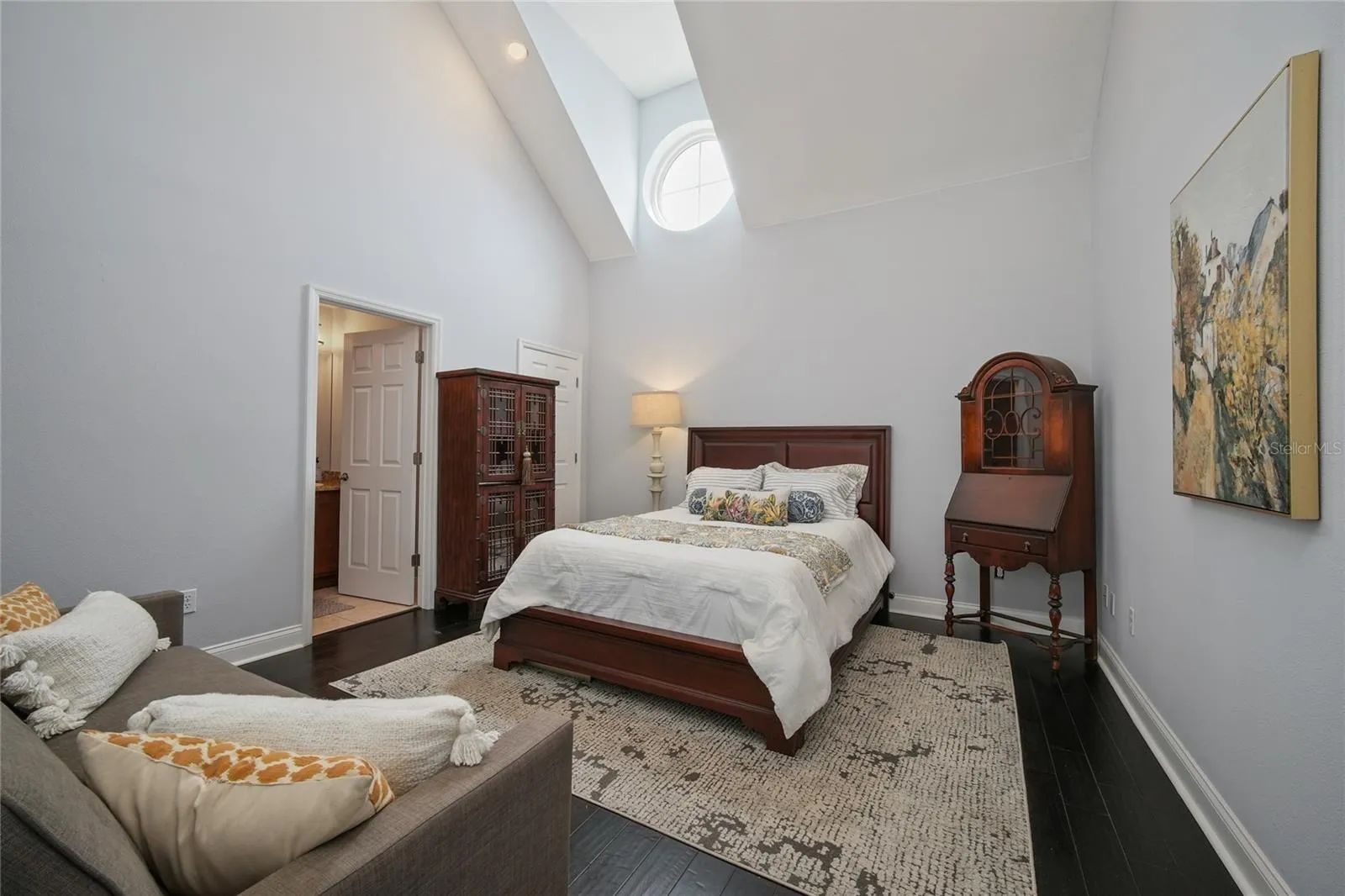 Second Primary Suite With Vaulted Ceilings and Walk-In Closet