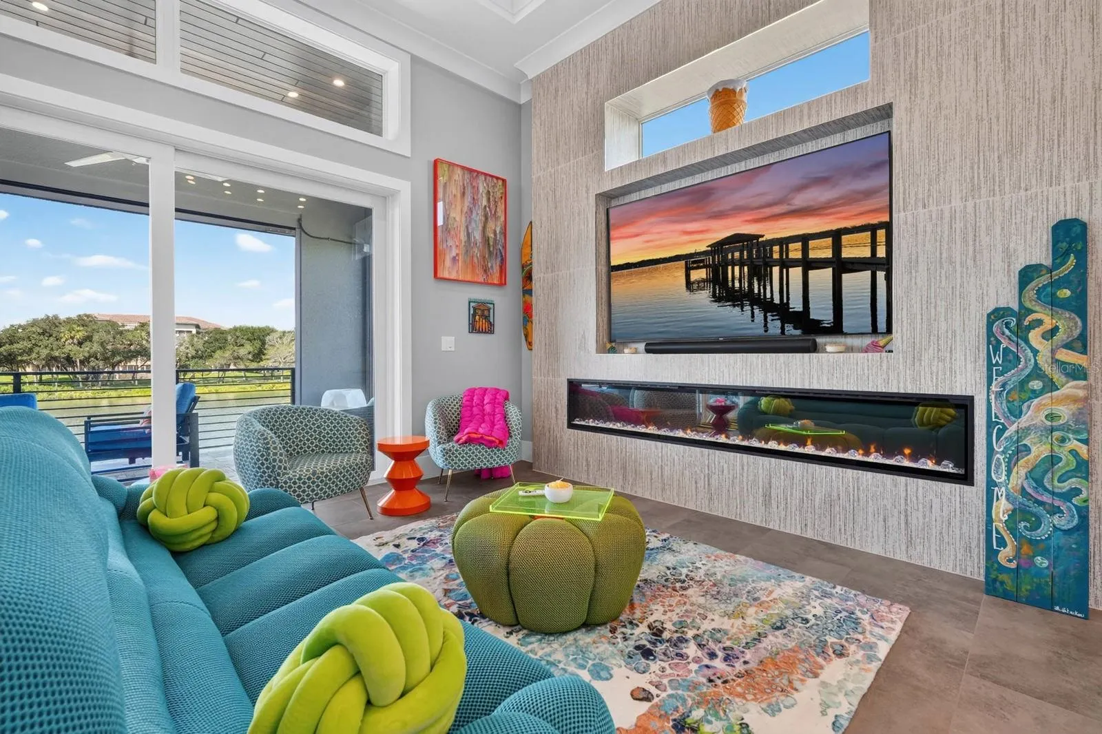 Spacious enough for game nights, movie nights, entertaining or simply another place to unwind.