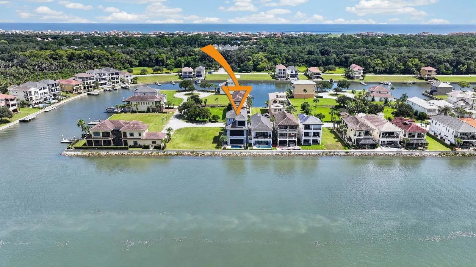 Intracoastal in front. Atlantic beyond.A waterfront setting that puts the best of Palm Coast within reach.