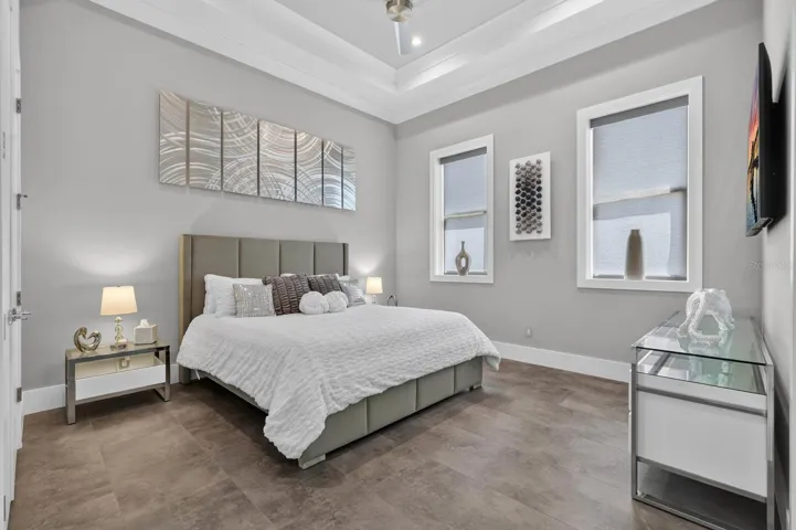 A guest suite that feels anything but secondary..spacious, private and beautifully finished.