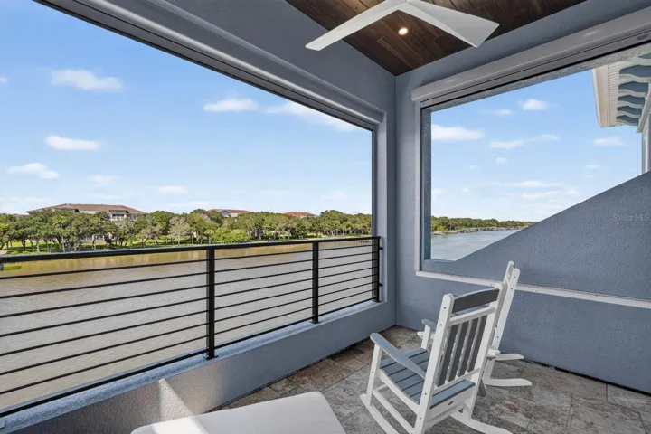 Coffee. Rocking chairs. Water.I’m not sure I’d ever leave.