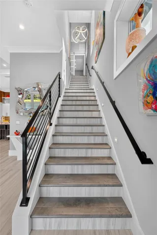 Take the stairs if you’d like… but you don’t have to. An elevator provides easy access to all levels of the home.