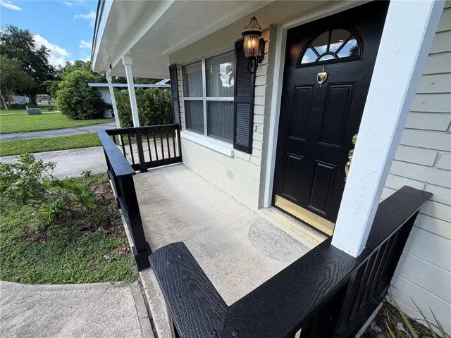 Covered Front Patio