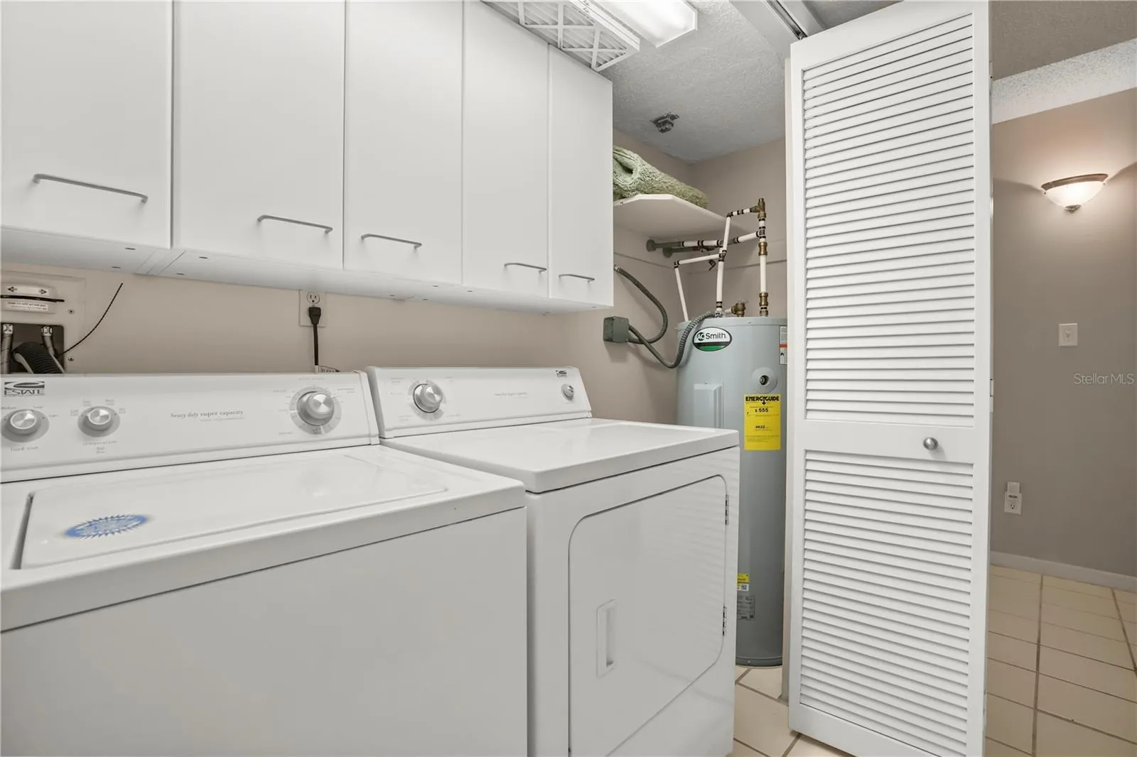 In unit washer and dryer