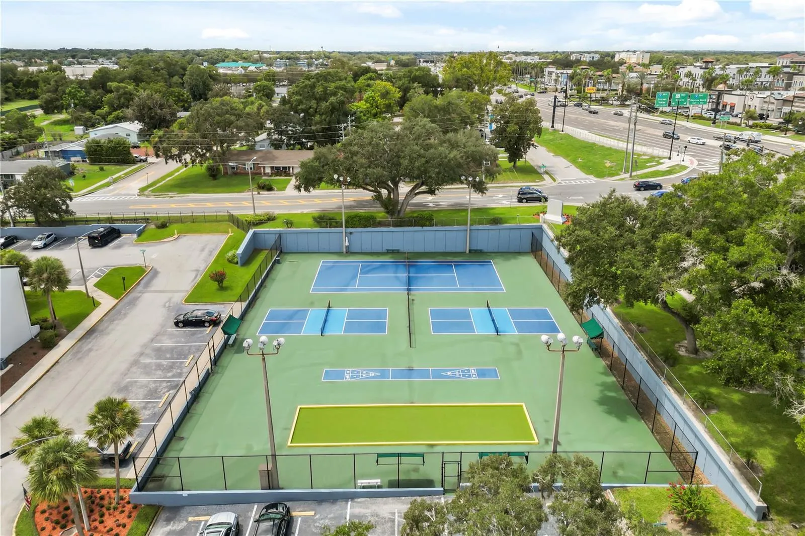 Tennis, pickleball and shuffle board