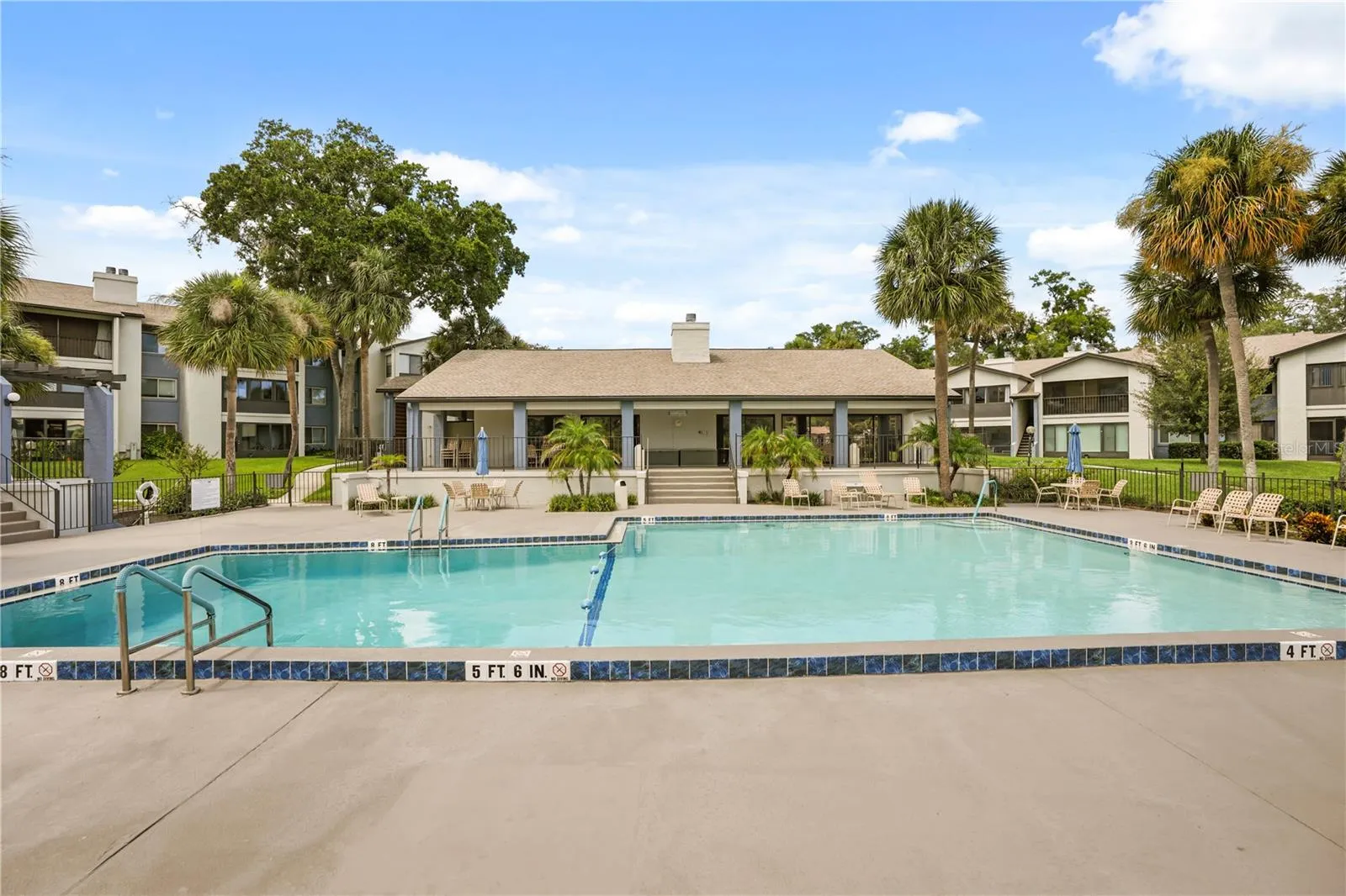 Heated pool