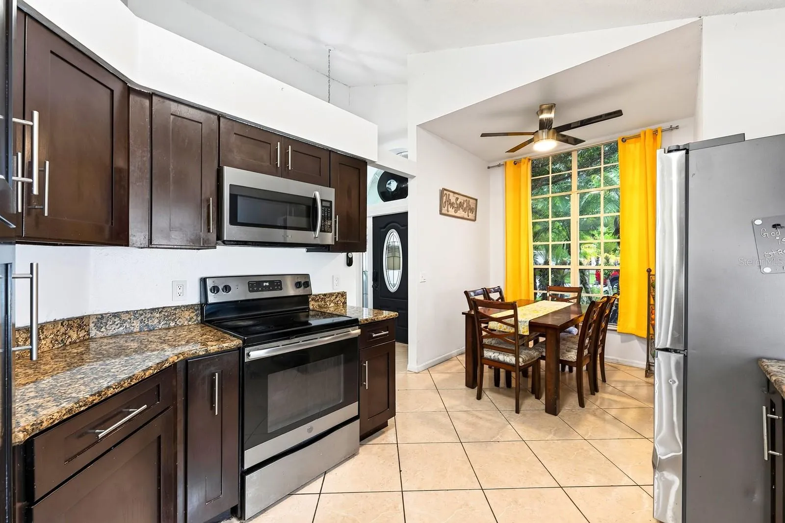 The sunny Breakfast Nook lets you start your day surrounded by natural light.