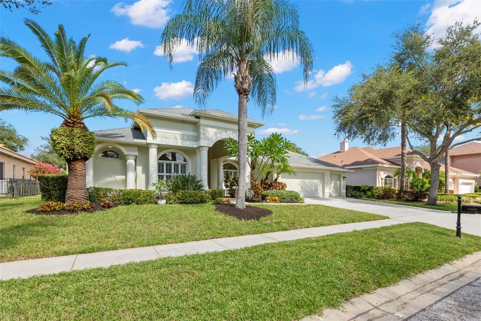 Lush, Tropical Landscaping