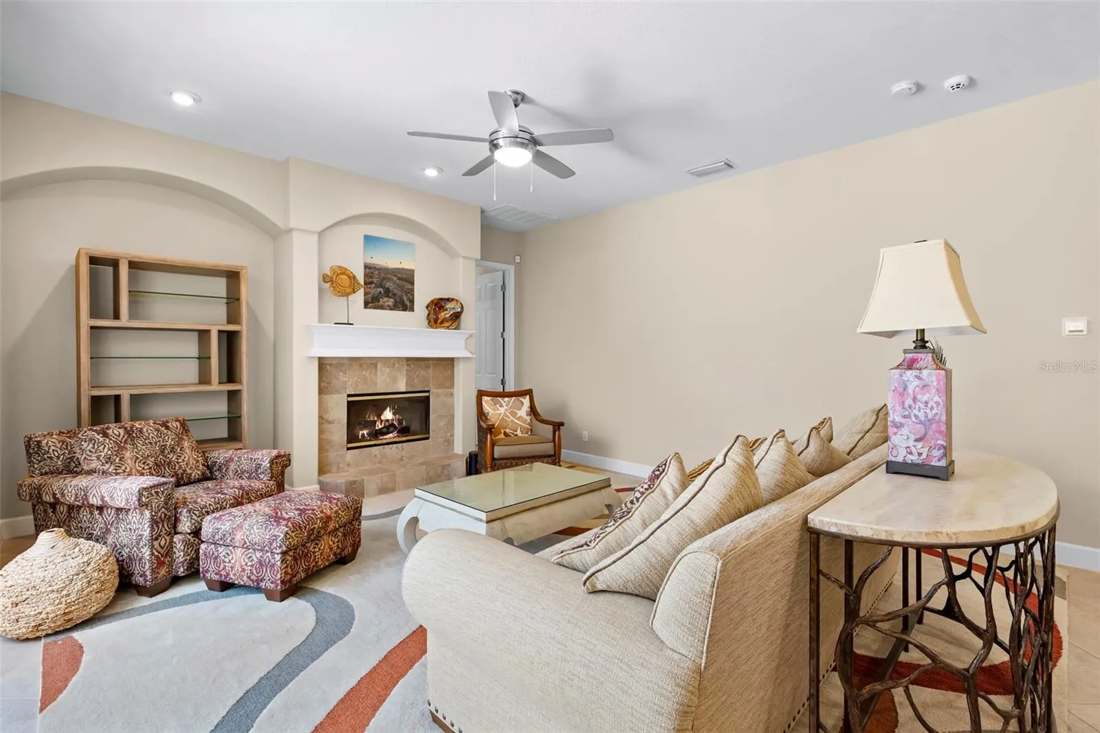 Family Room offers access to 4th Bedroom, Game/Bonus Room and Full Bathroom