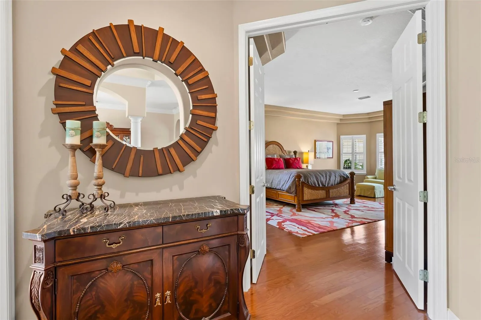 Entry to the Primary Suite and Owner's Study
