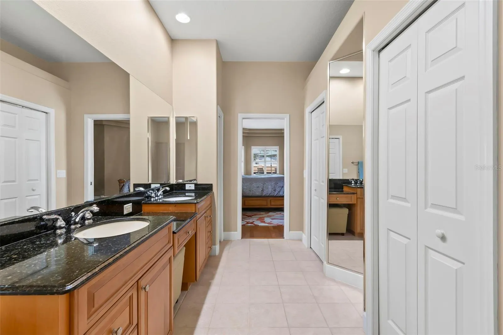 Dual Walk-in Closets