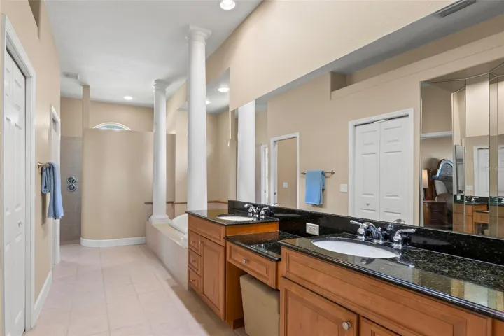 Dual Sinks in the Primary En-Suite Bathroom
