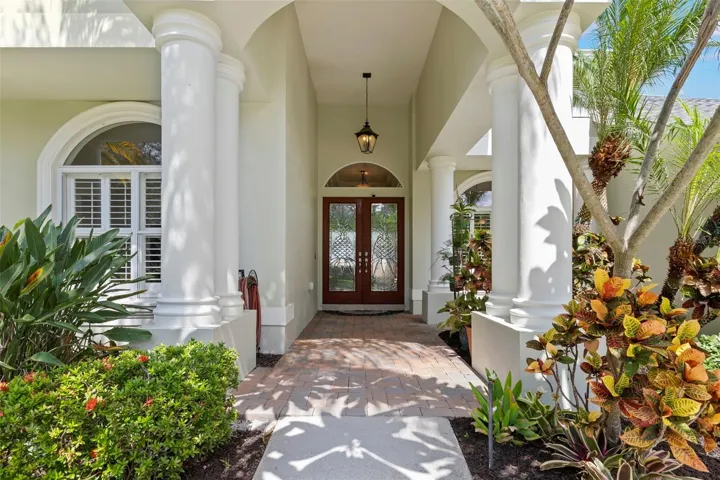 Inviting Covered Entryway