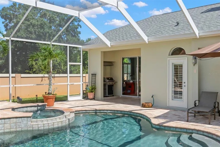 Access the Pool area from the Game/Bonus Room