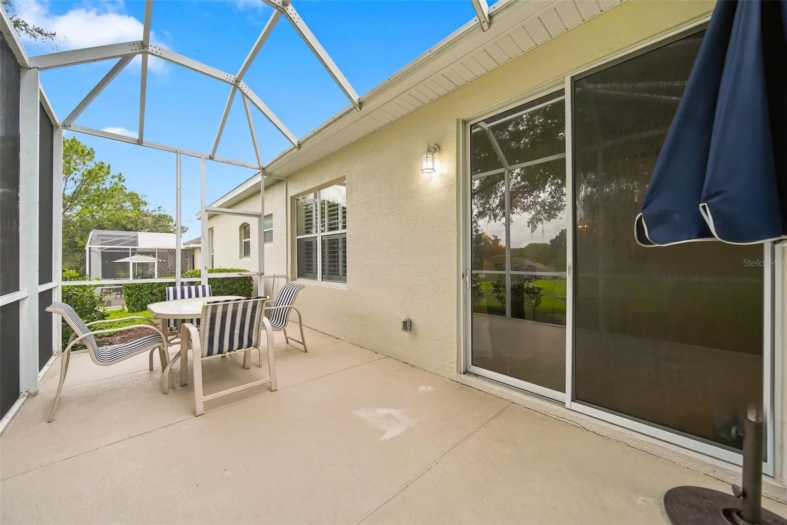 Rear Lanai wit Golf Course View