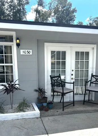 Front patio area