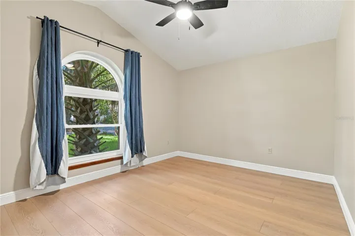 Secondary bedroom with natural light.