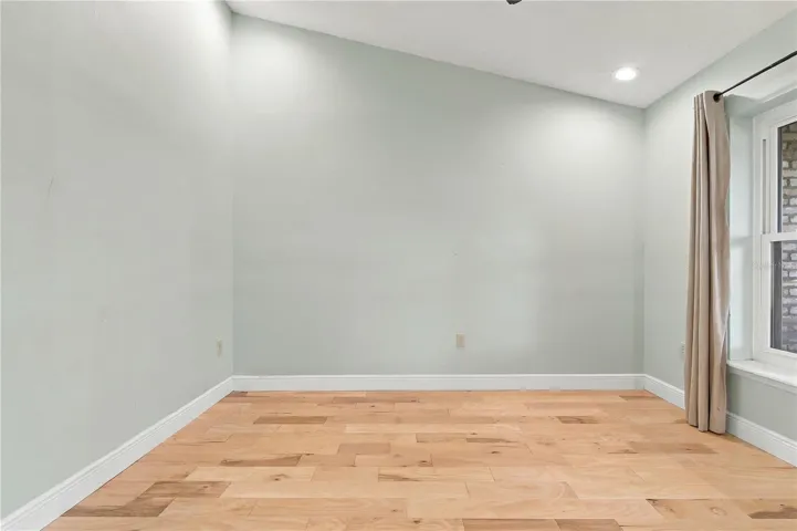 Spacious and bright formal dining room.