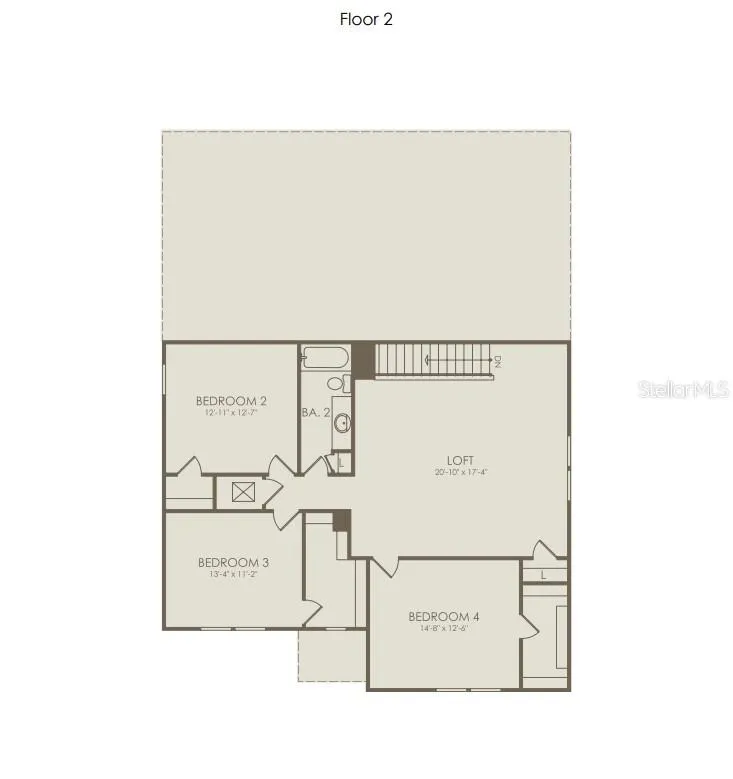 Floor Plan - Floor Two