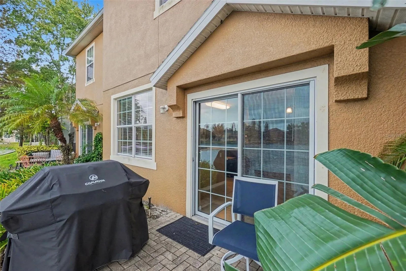 Rear patio