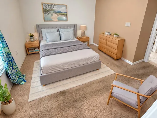 Virtually Staged: 2nd Bedroom