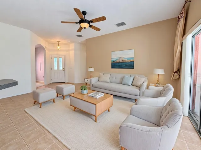Virtually Staged: Great Room