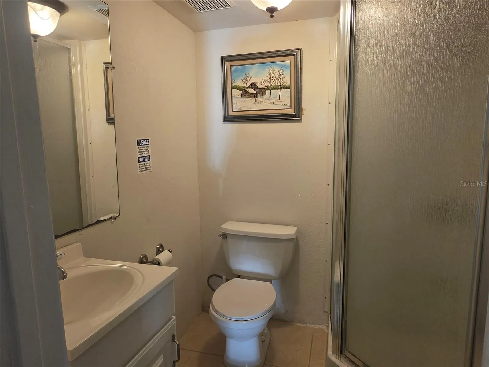 Hall bath