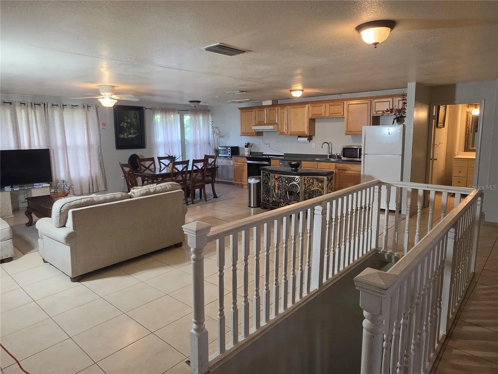 Kitchen area view