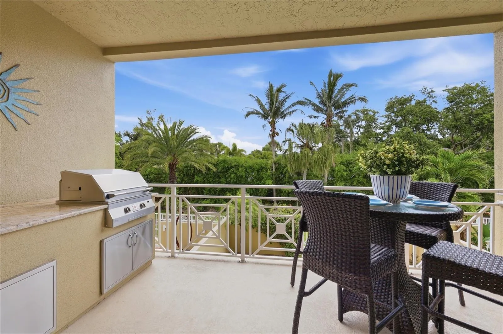 2nd Floor Rear Balcony