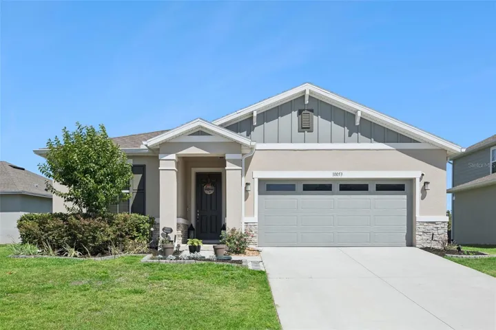 The home has a west-facing orientation.