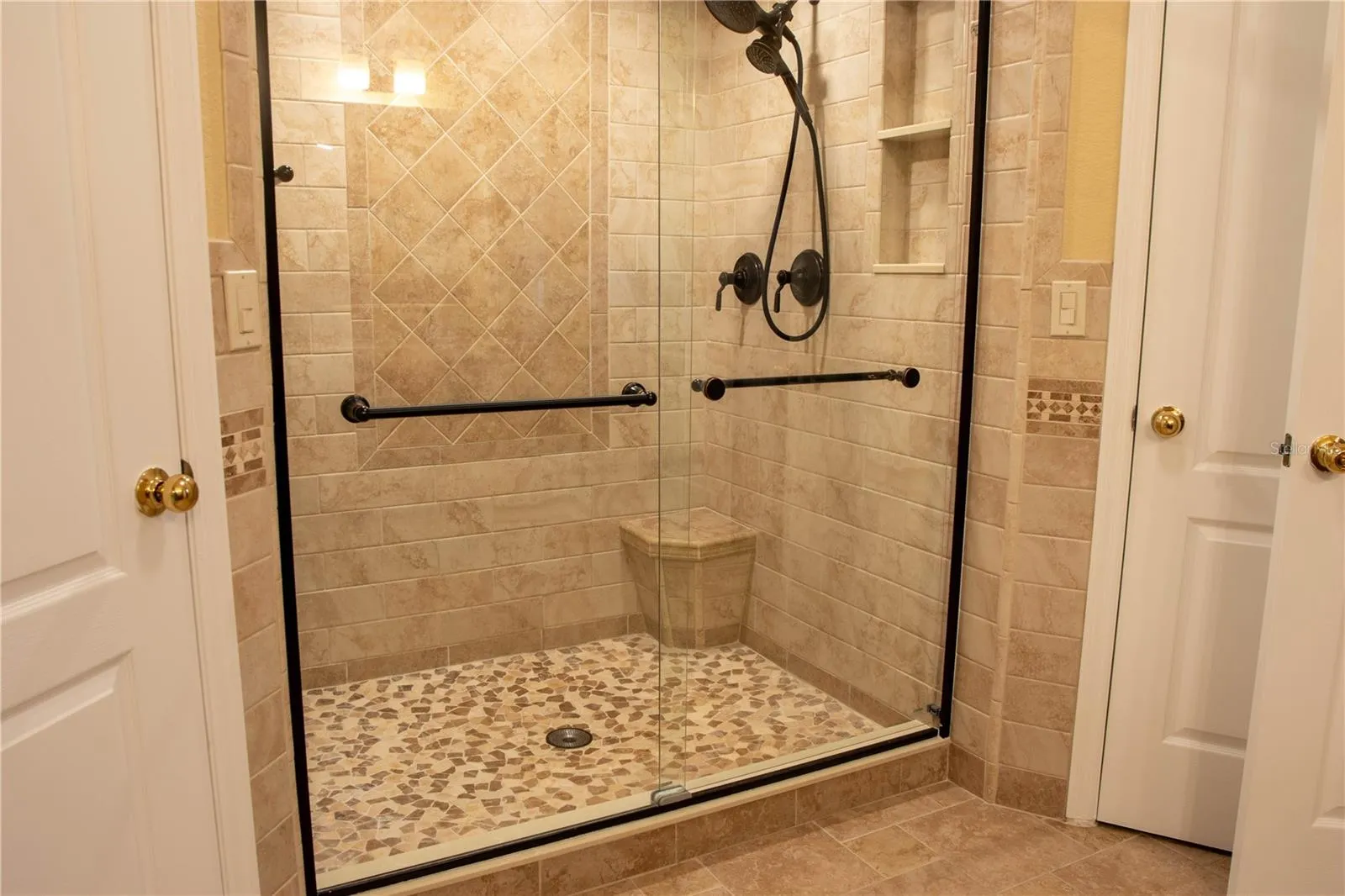 Primary Bathroom Walk In Shower