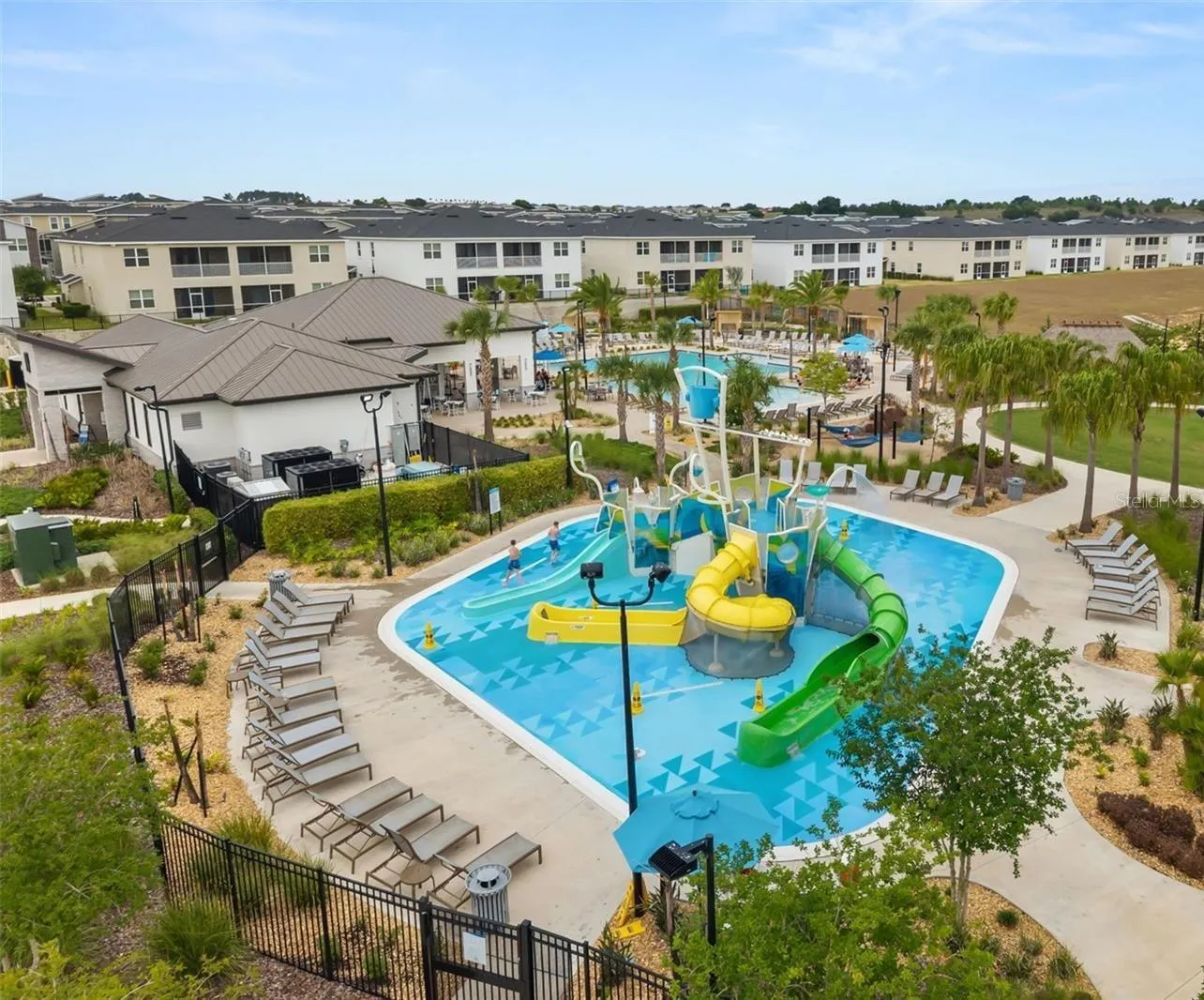 Water slide park