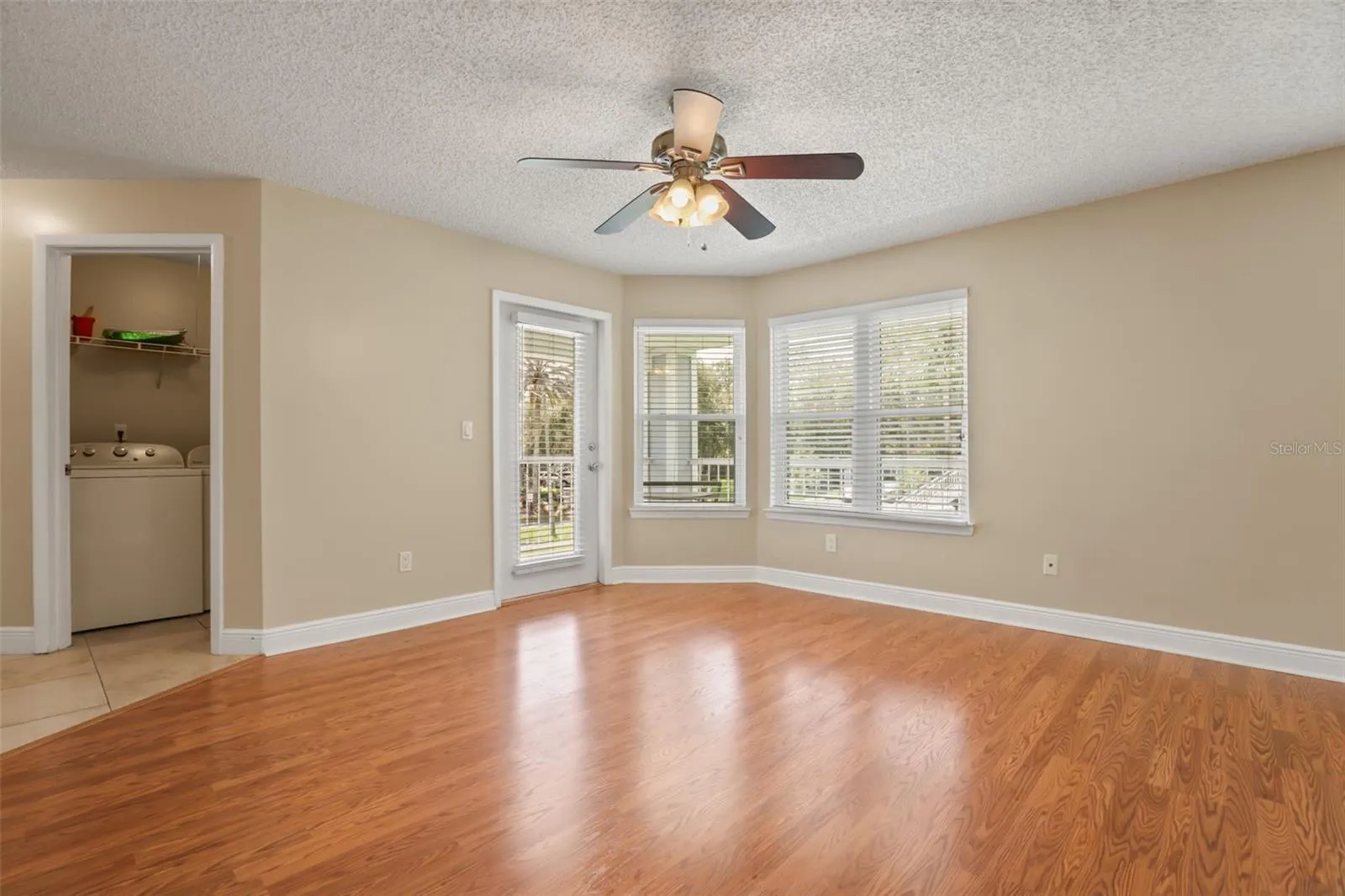 Living room with access to private balcony