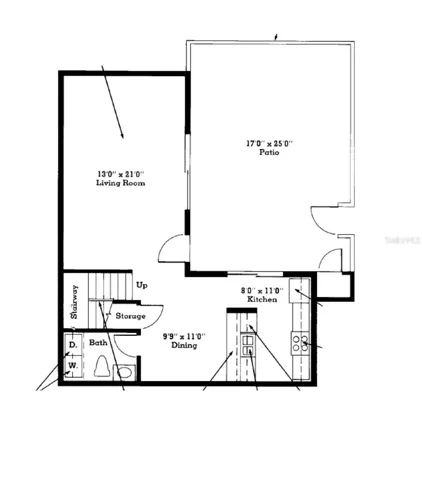 Downstairs