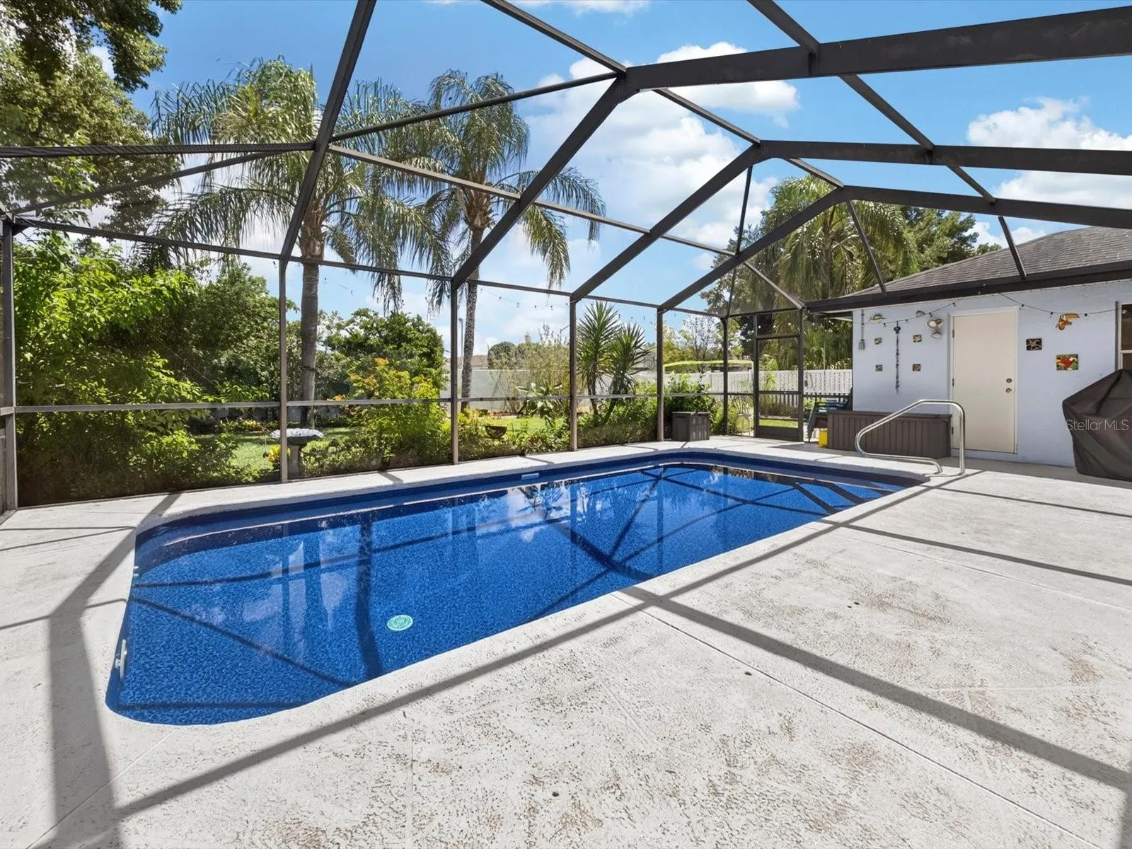 Generous Pool with new liner, heater and pump