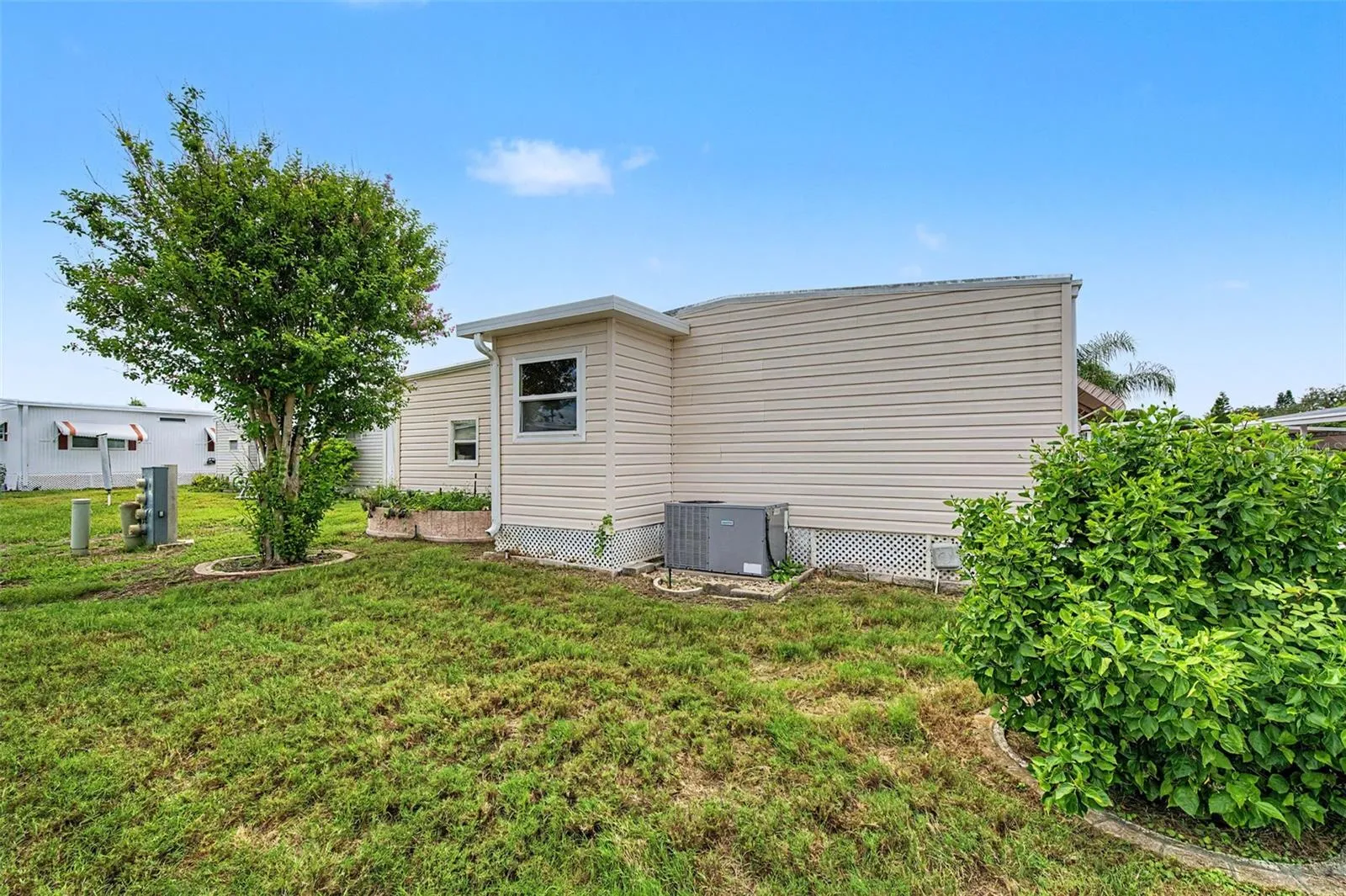 nice backyard space - HVAC (2016)