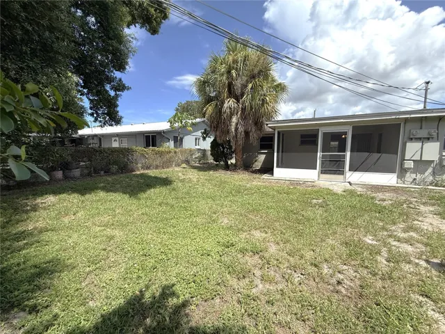 Fenced Backyard
