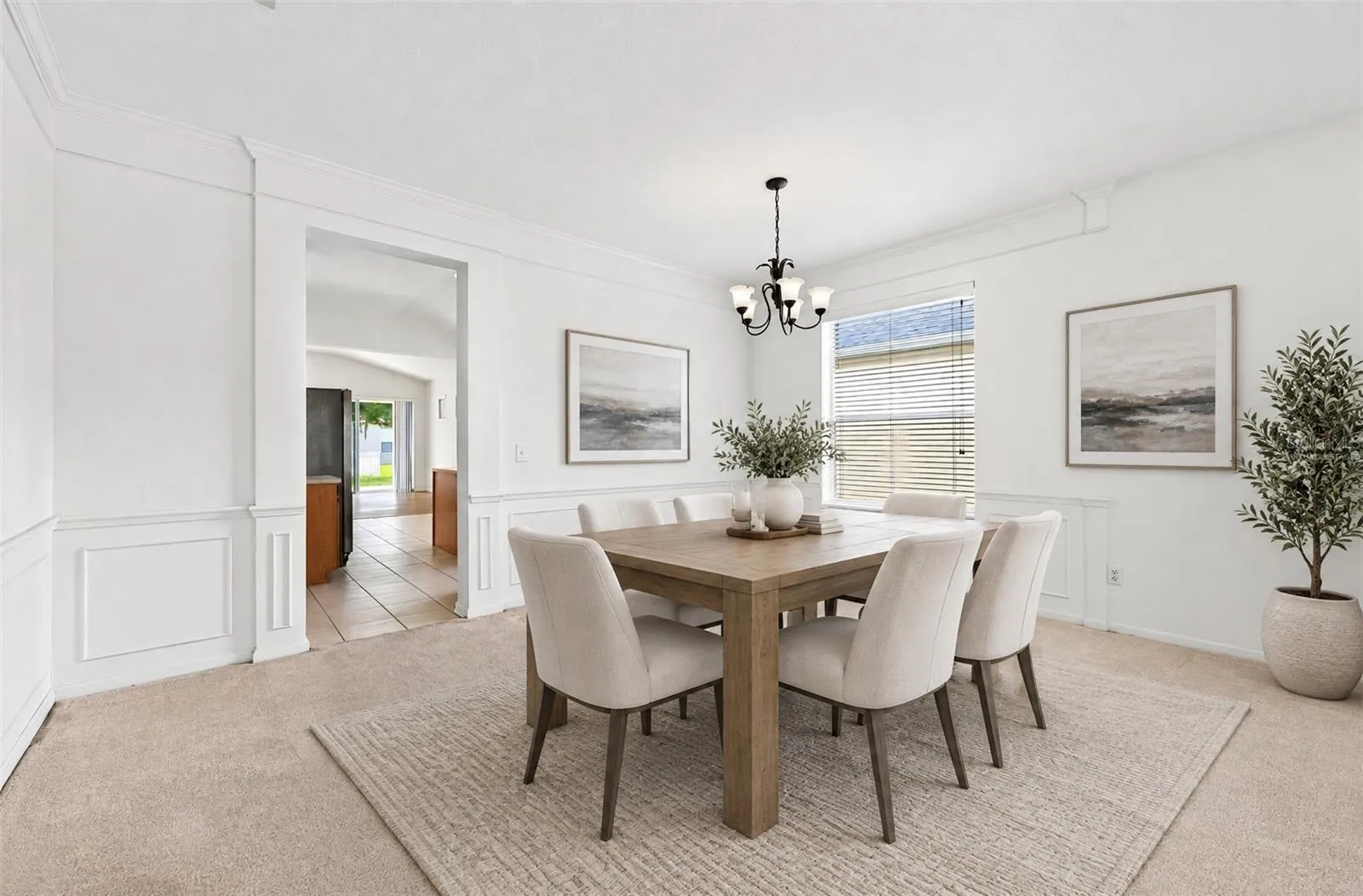 Formal Dining. Virtually Staged.