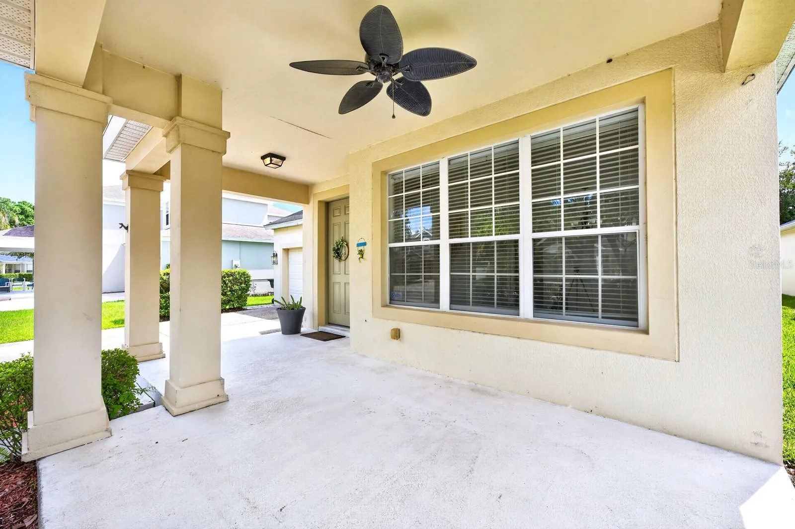 Large covered front porch.