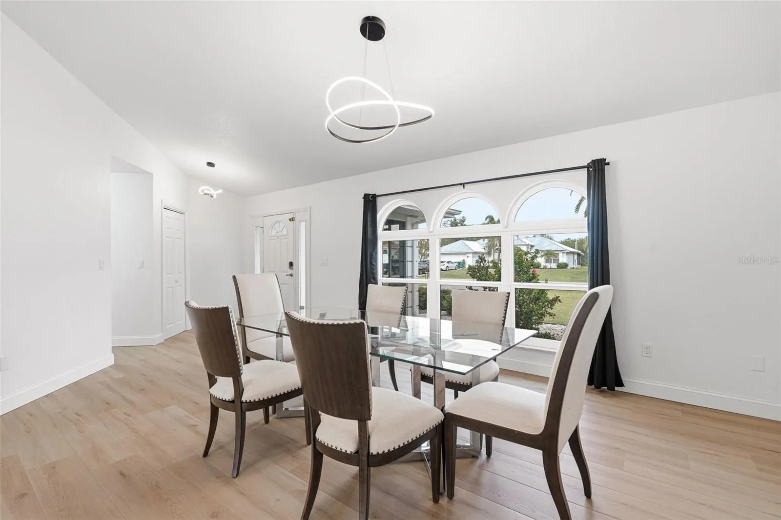 Large formal dining room