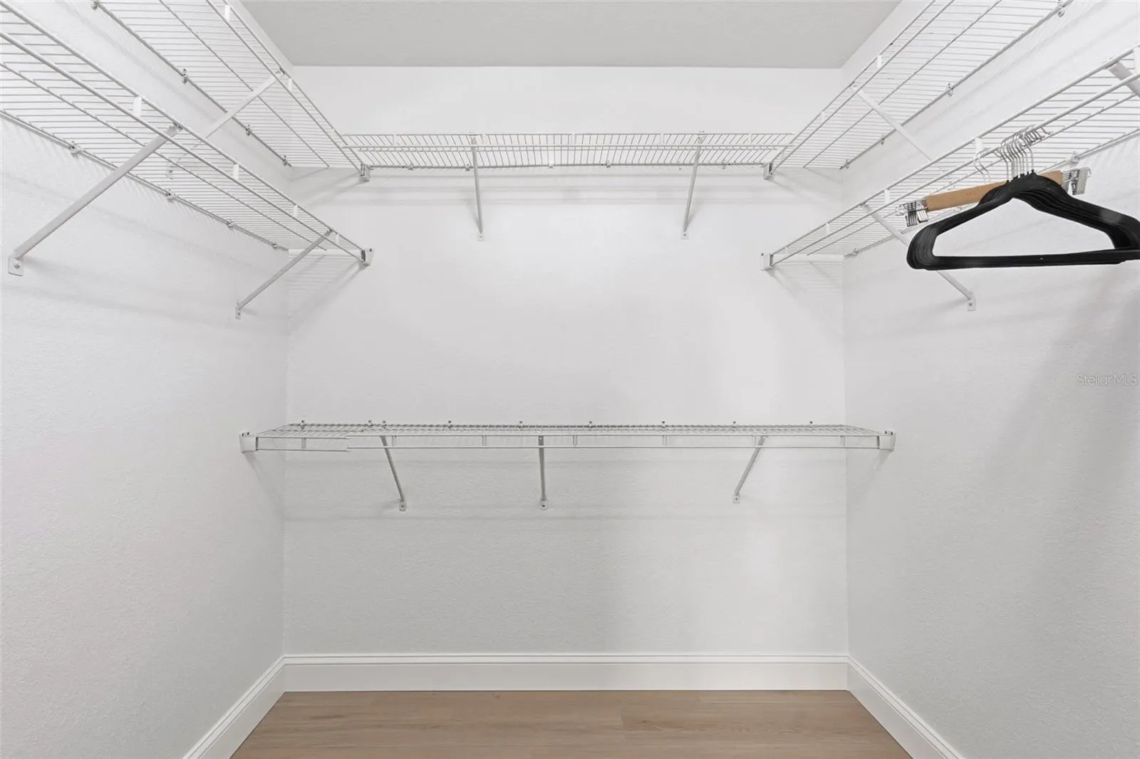 Primary walk-in closet