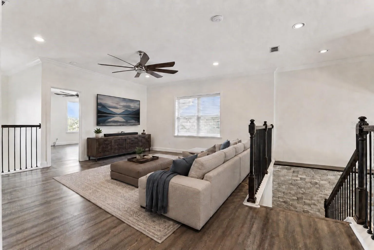 Virtually Staged Loft
