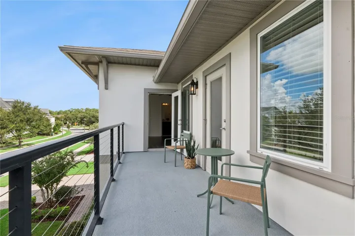 Balcony with Dual Access