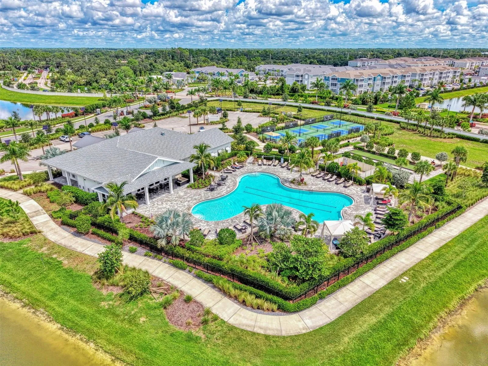 POOL AT THE CLUB HOUSE