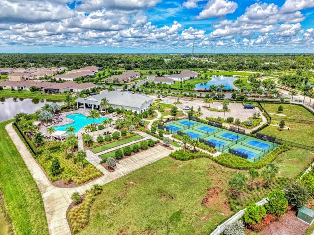 PICKLEBALL COURTS AT THE CLUB HOUSE