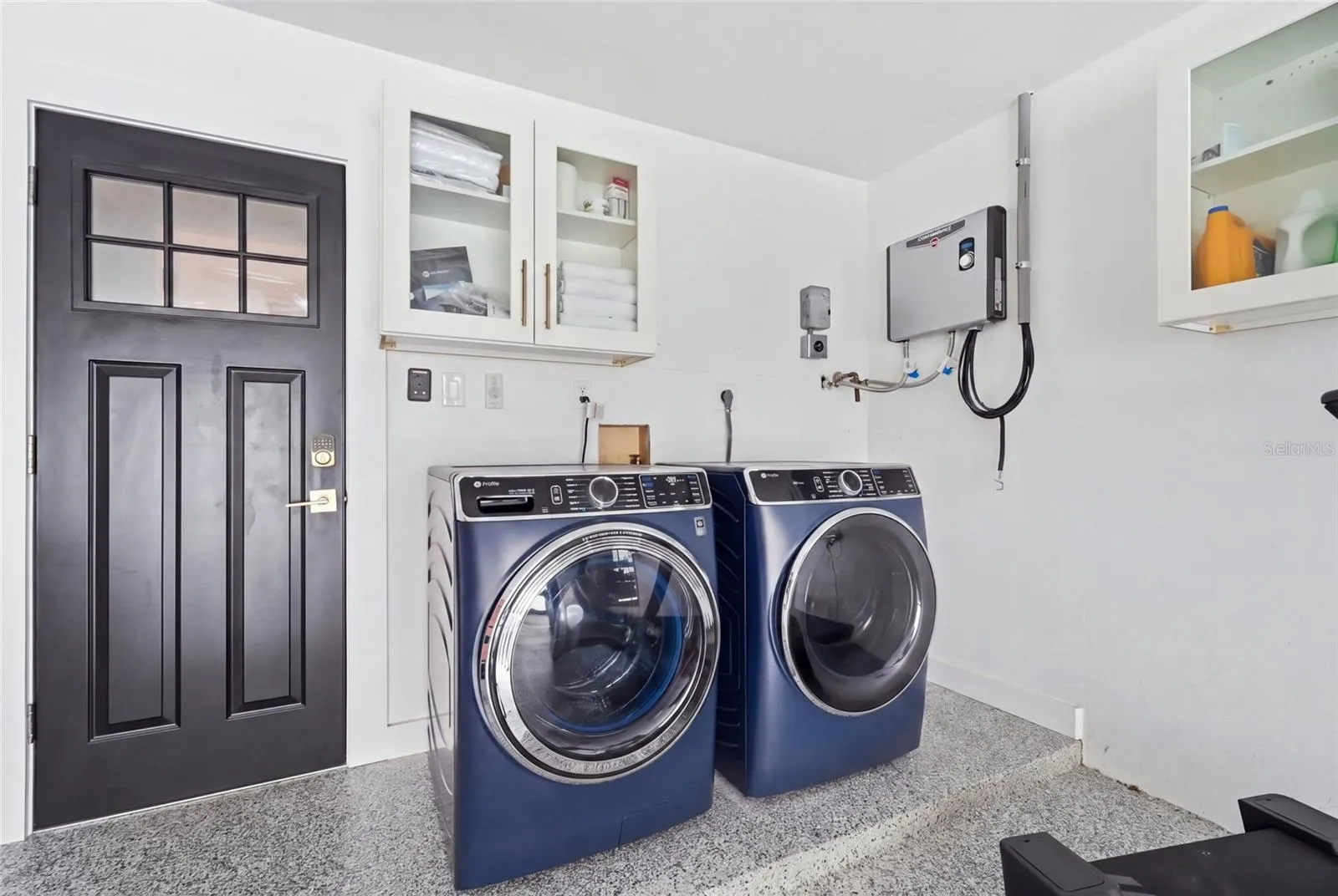 Laundry in Garage