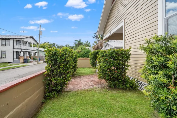 Front courtyard