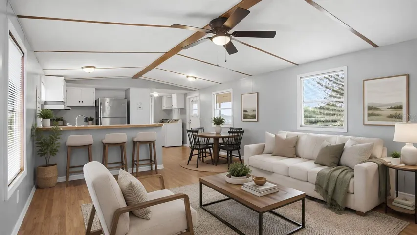 Living Room Virtually Staged